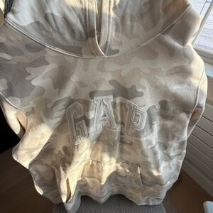 GAP Beige Camo Hoodie